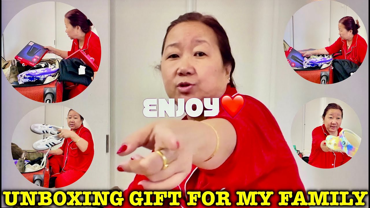 UNBOXING SOME GIFTS FOR MY FAMILY | YAYA TIBETAN VLOGS |