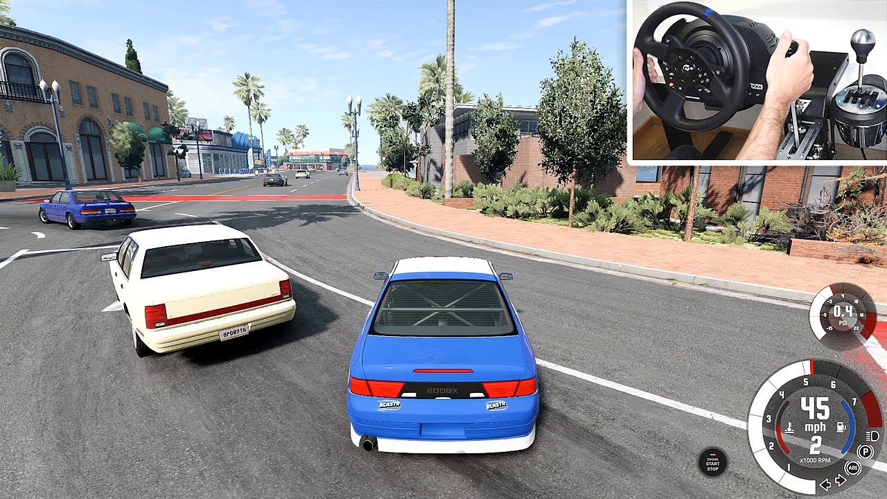 We can FINALLY easily drift in BeamNG!