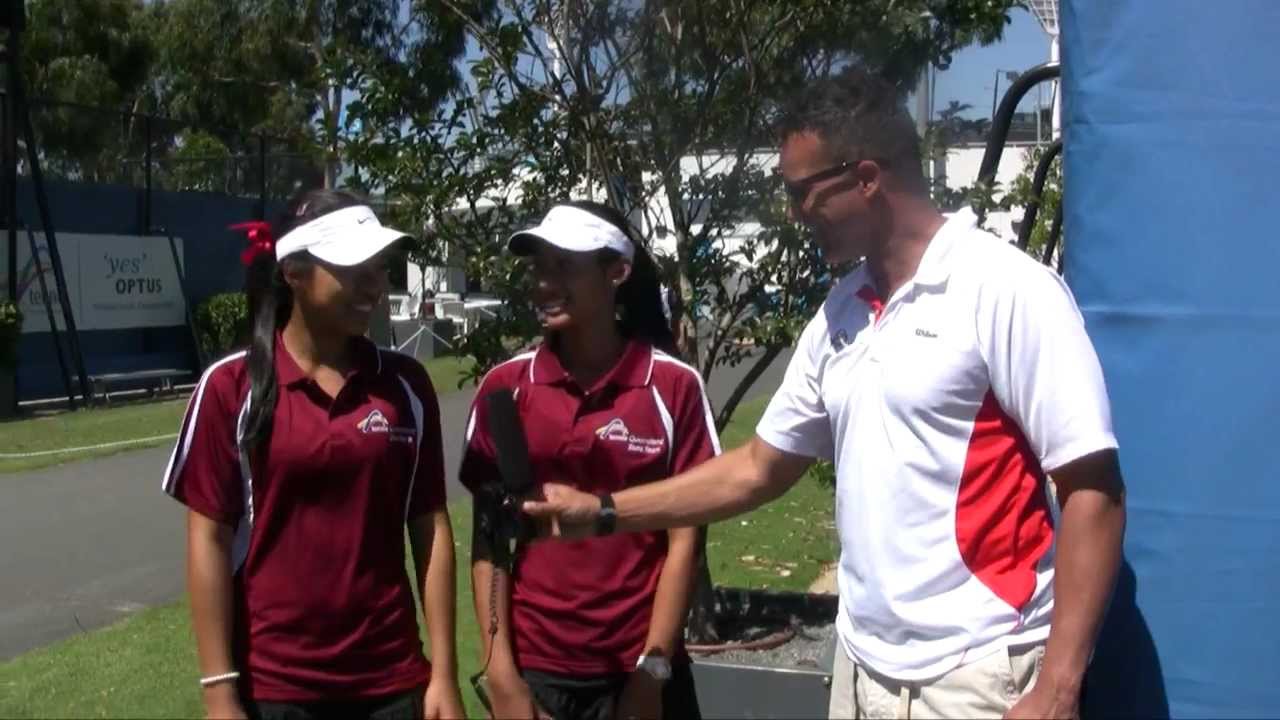 Lizette Cabrera and Priscilla Hon - Optus 14s Australian Teams Championships