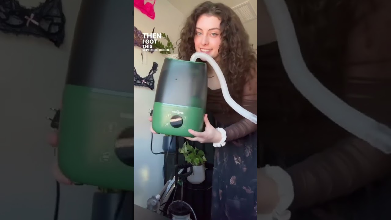 The reptizoo fogger with a built in humidity controller and misting system.