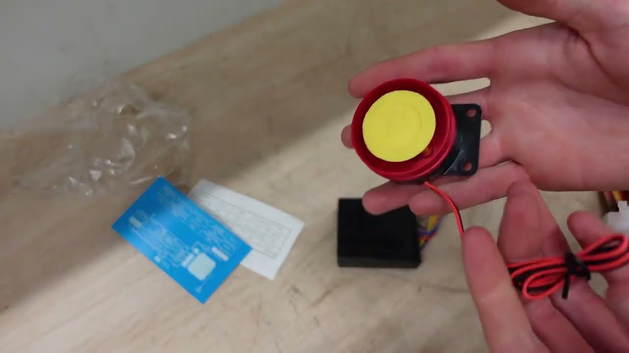 Scooter alarm met afstand starten - Unboxing