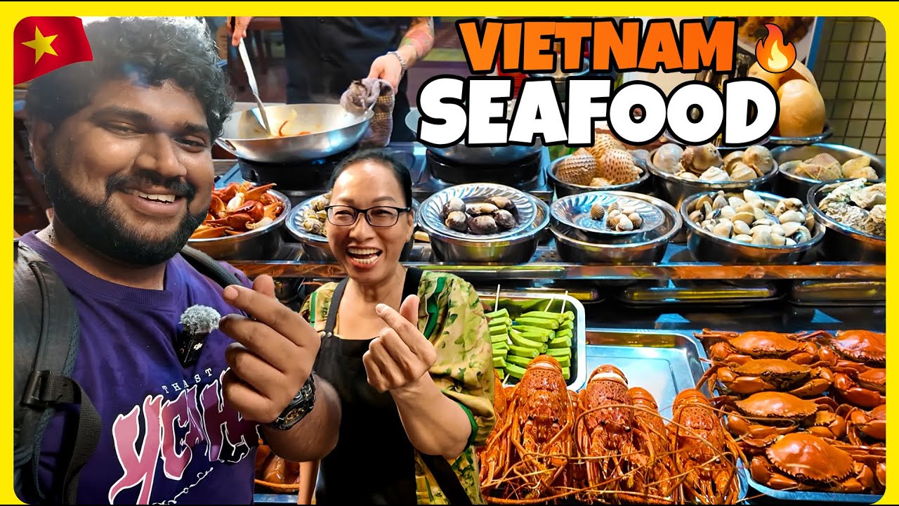இந்த மாதிரி நான் சாப்பிட்டதே இல்ல 🦞🔥 | STREET FOOD TOUR 🇻🇳| Foodie Prabu |