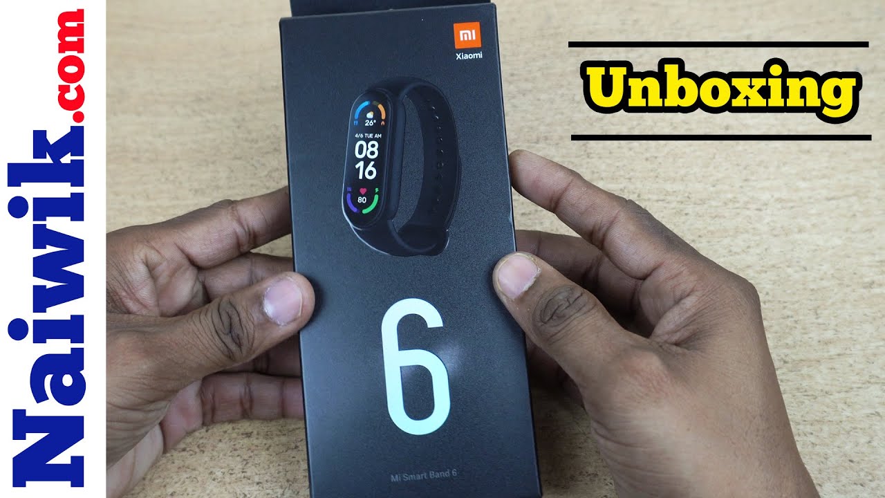 Mi Smart Band 6 Unboxing & setup [ Retail unit ]