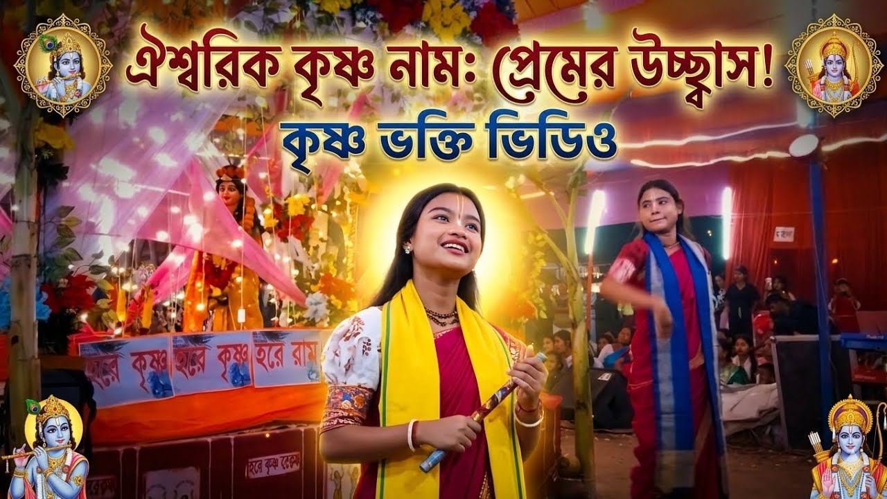 কৃষ্ণ নাম💔 মধুর সুর ে🙏 এক নাম সংকীর্তন 🙏 রাধে রাধে 🙏 Ek Naam shakirtan 🙏 video 2026 5K 