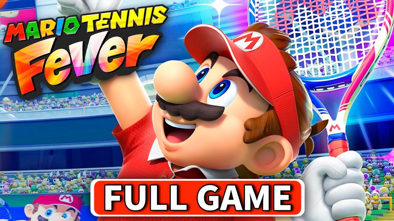 MARIO TENNIS FEVER Gameplay Walkthrough | FULL GAME Adventure Mode - No Commentary