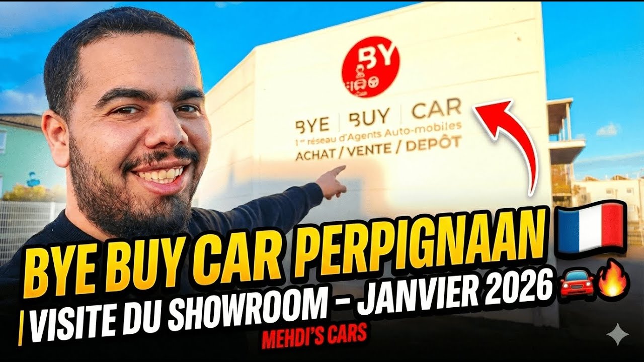 BYE BUY CAR PERPIGNAN 🇫🇷 | Visite du showroom Janvier 2026 🚗🔥