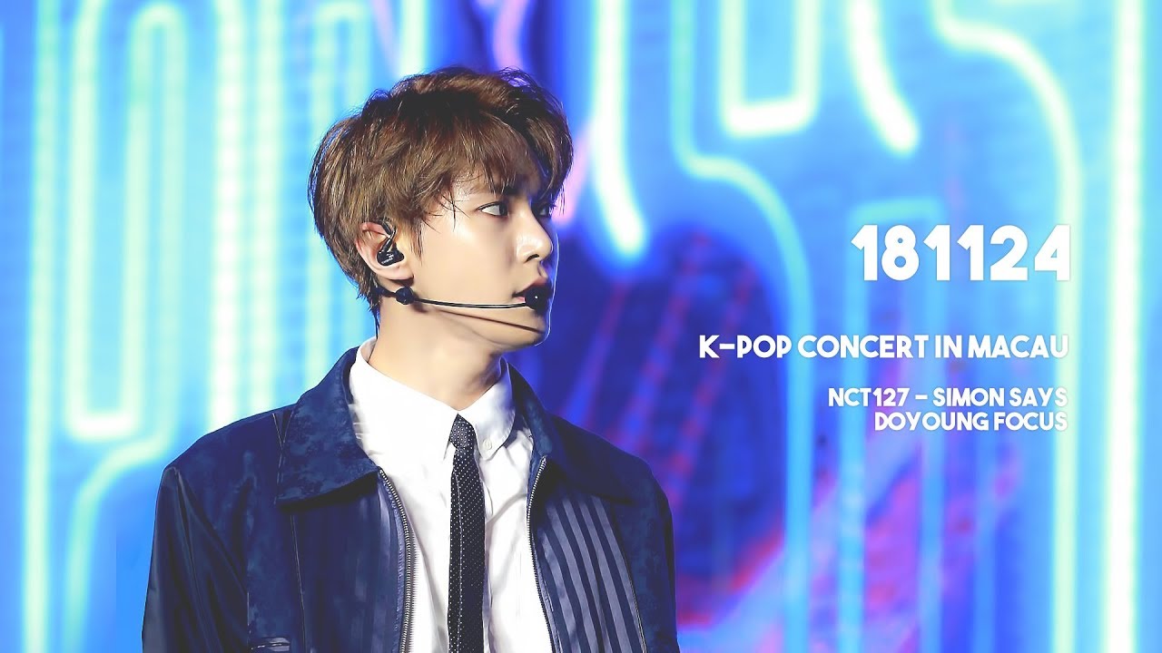 181124 K-POP CONCERT IN MACAU NCT127 'Simon Says' - 도영 DOYOUNG FOCUS