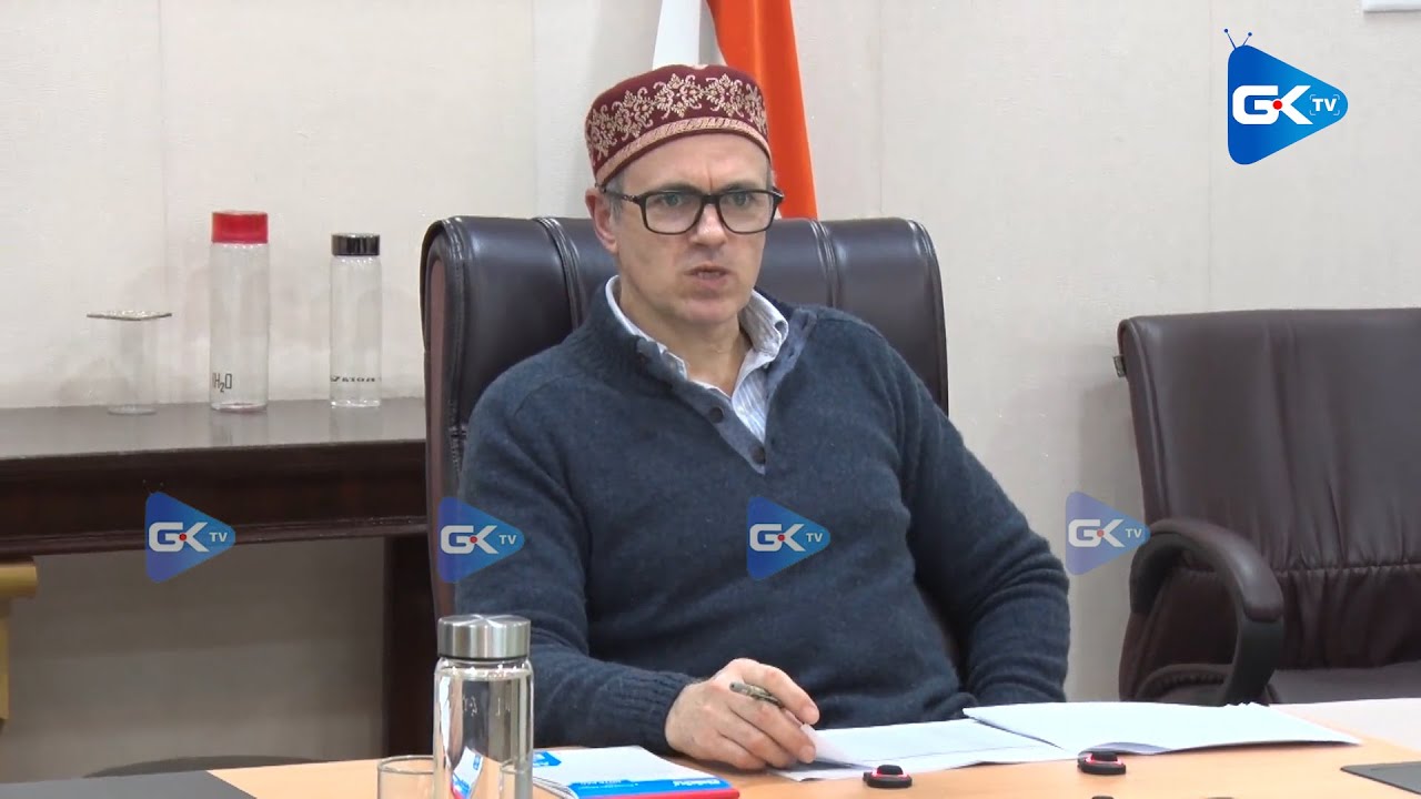 CM Omar presides over review meeting over Kashmir snowfall situation