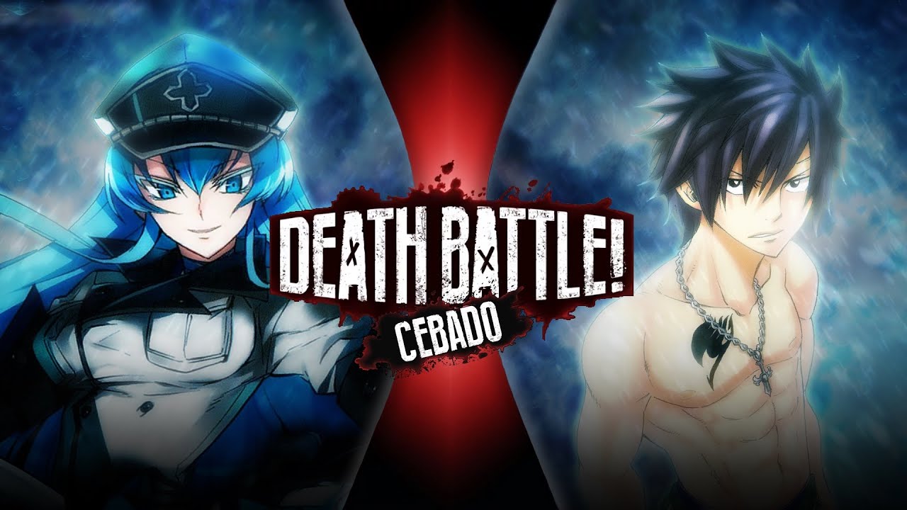 Gray vs Esdeath - Death Battle | ¡CEBADO! | (Fandub Español Latino)