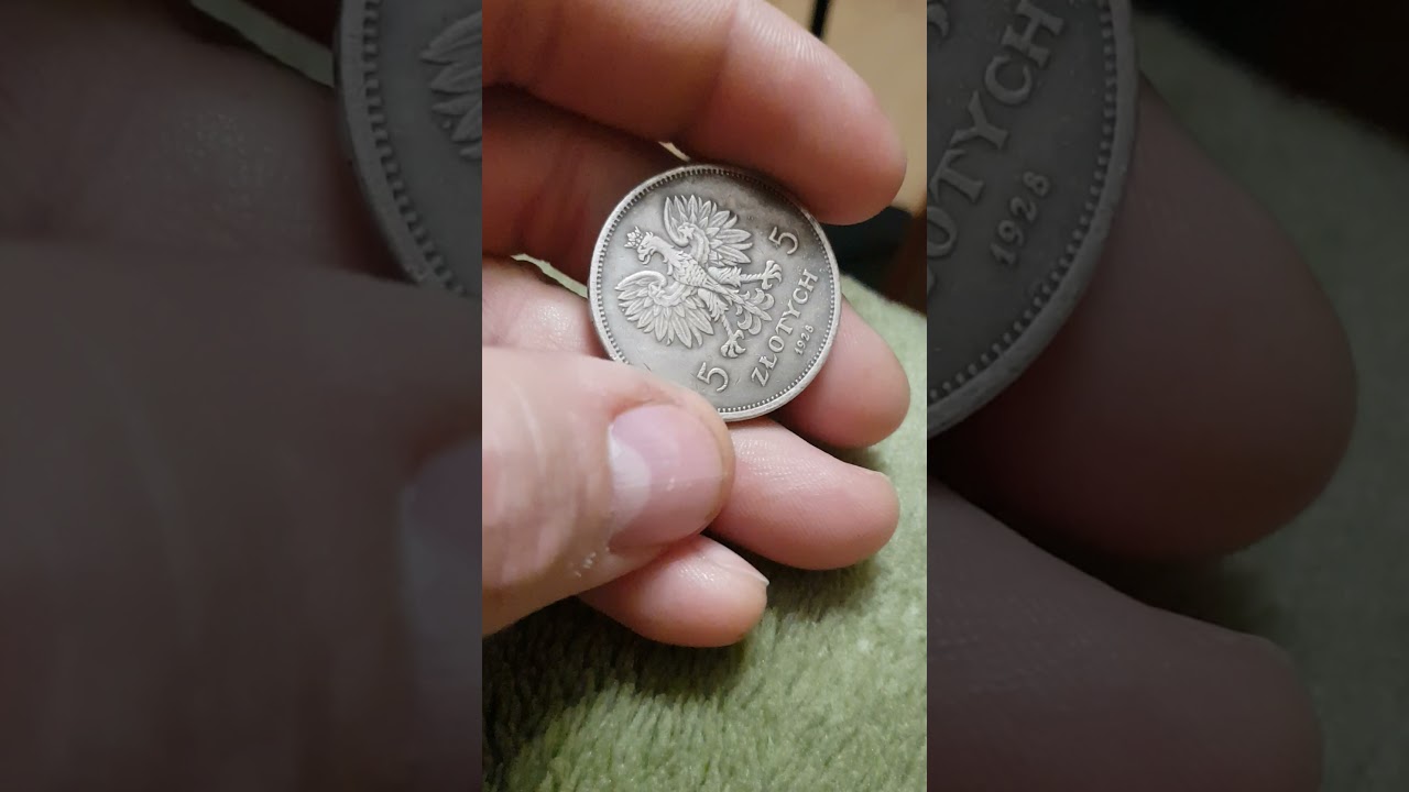 Moneta Nike 5zł 1928r. początkiem mojej przygody z numizmatyką .
