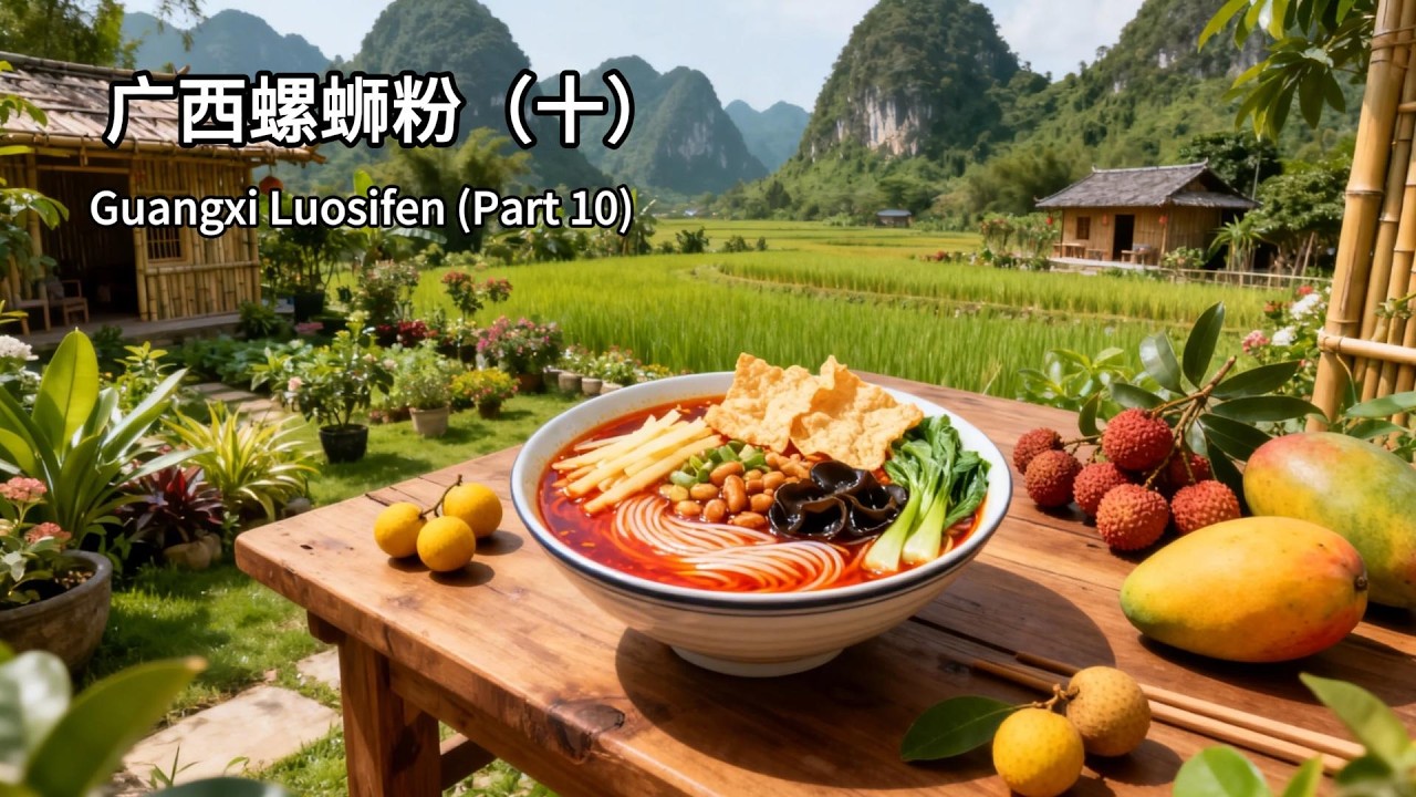 正宗柳州螺蛳粉做法第十集｜螺蛳粉成品出餐全过程 | Liuzhou Luosifen