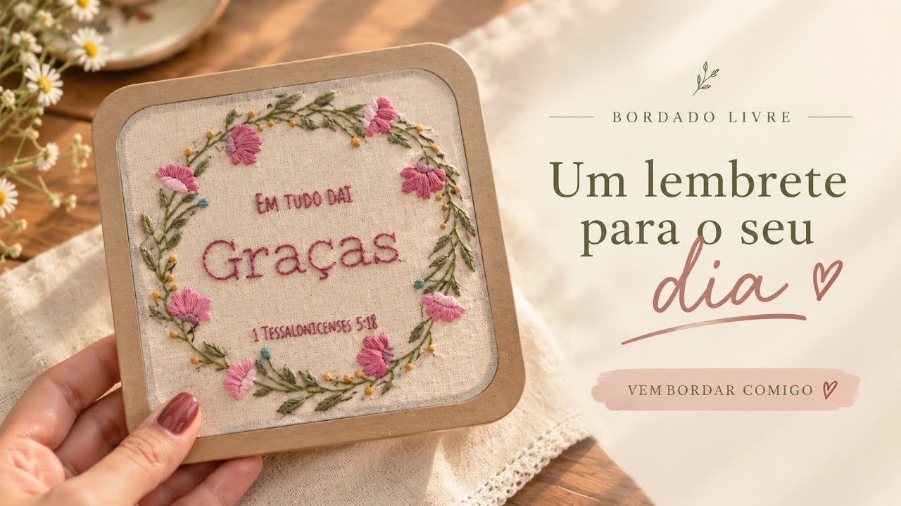 COMO FAZER BORDADO | Ponto folha