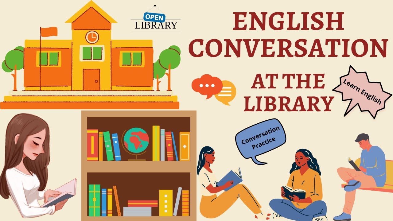 At the Library | Daily English Conversations | English Conversation in the Library | Learn English