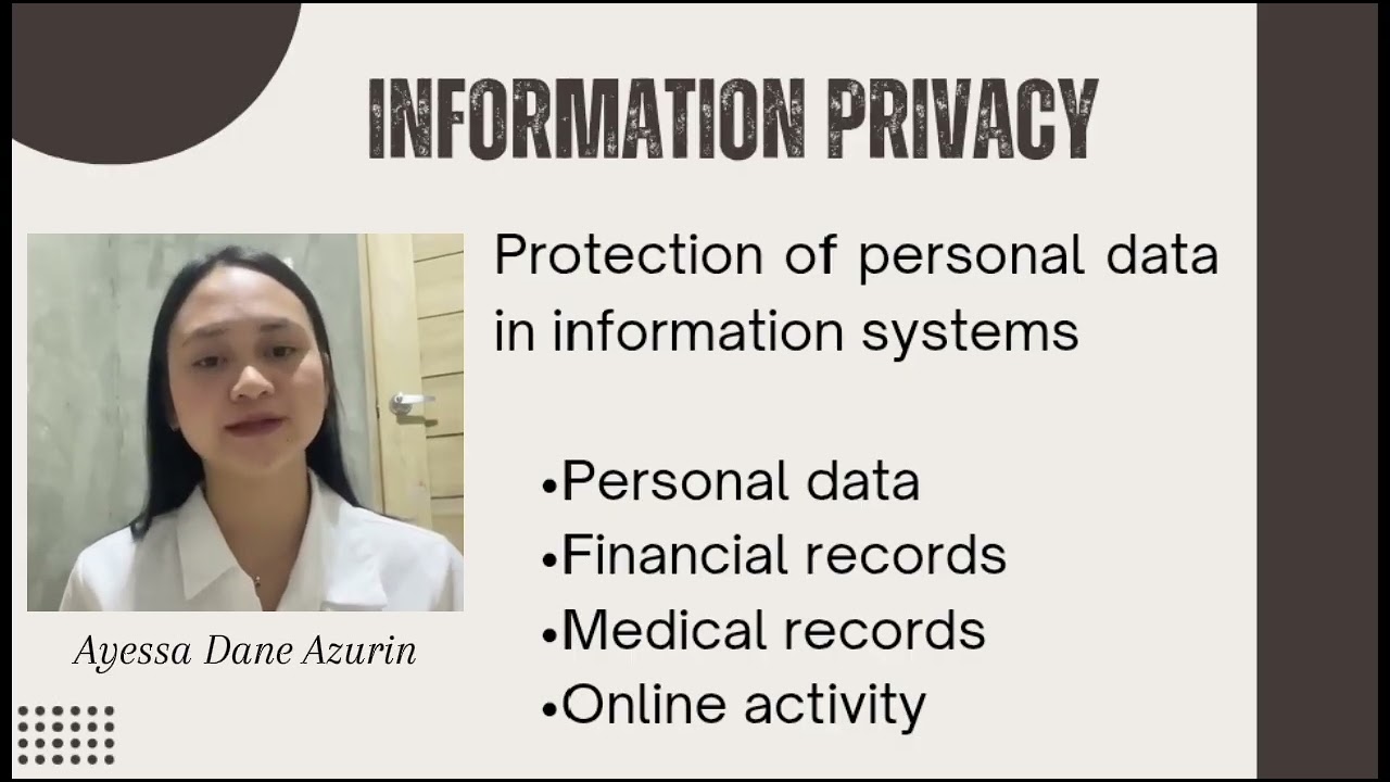 Chapter 4- Privacy: Law and Ethical Issues