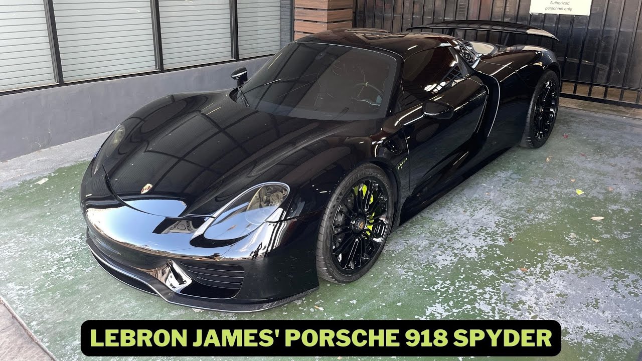 LeBron James' Porsche 918 Spyder in Los Angeles
