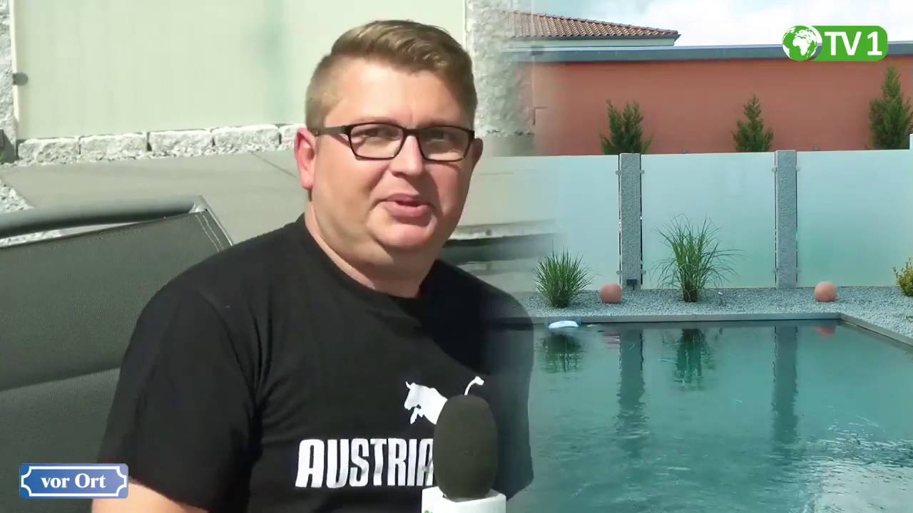 Biotop – Der Living Pool im Beitrag von Bamberg TV1