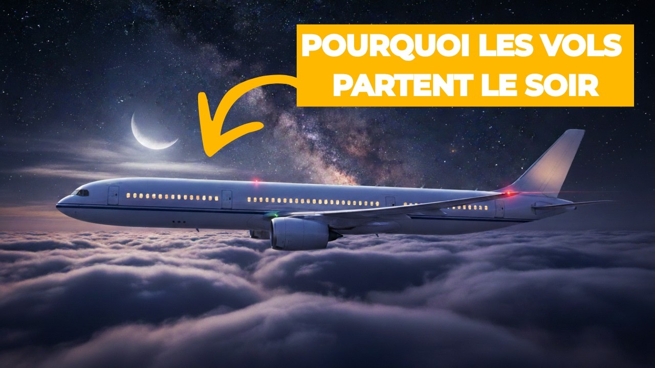 Pourquoi les vols long-courriers décollent principalement le soir ?