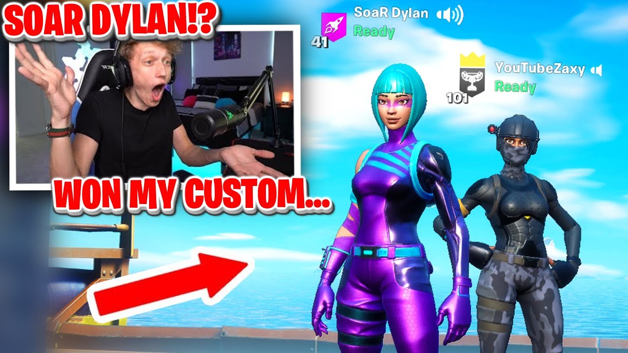 we won a famous youtubers custom scrim on fortnite...