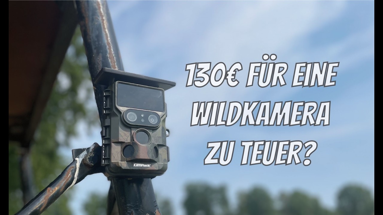 4k Wildkamera VOOPEAK TC22 WLAN / Solar / Akku
