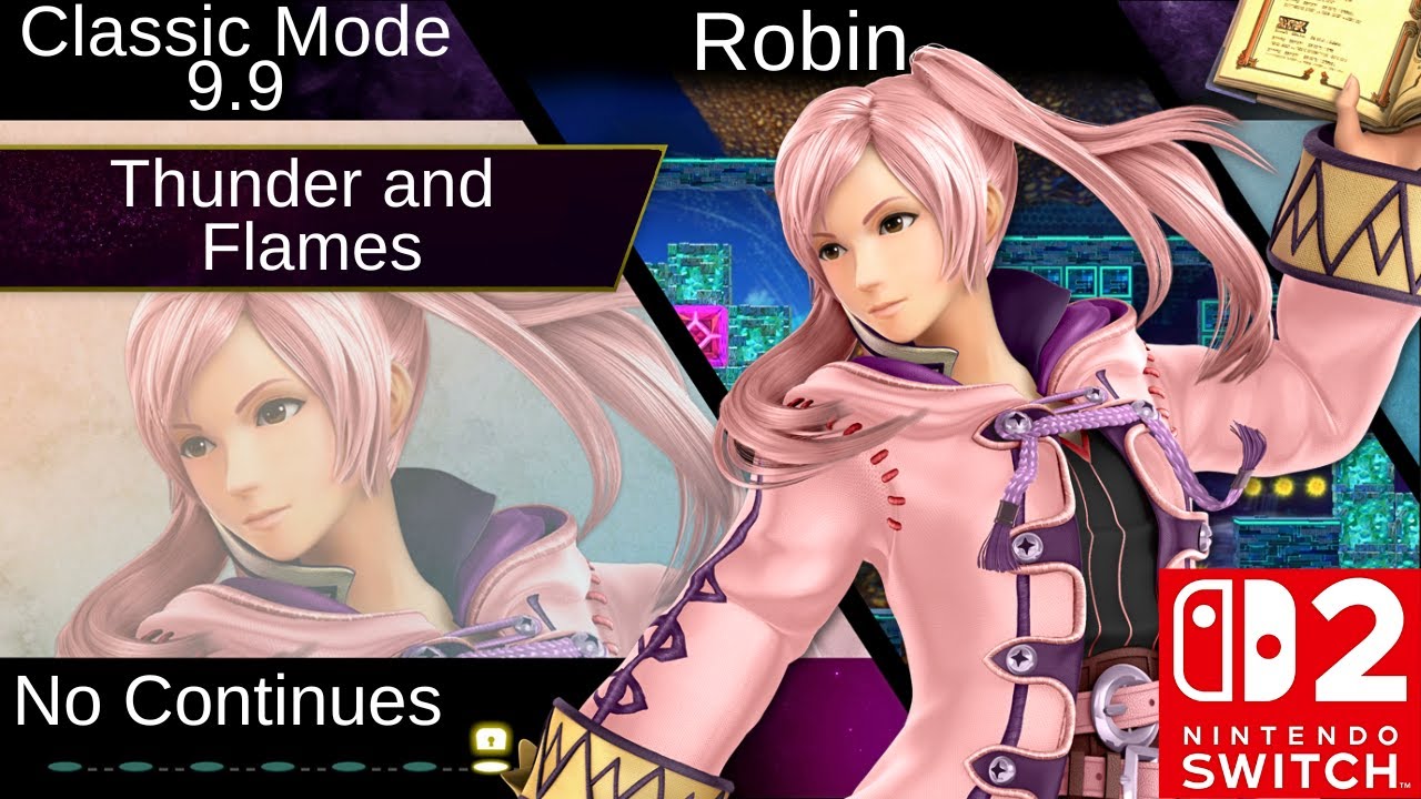 [SSBU] Classic Mode 9.9 Intensity w/ Robin (Switch 2)