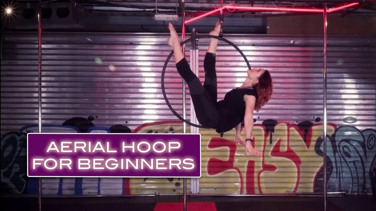 AERIAL HOOP FOR BEGINNERS// hoop (lyra) tutorial