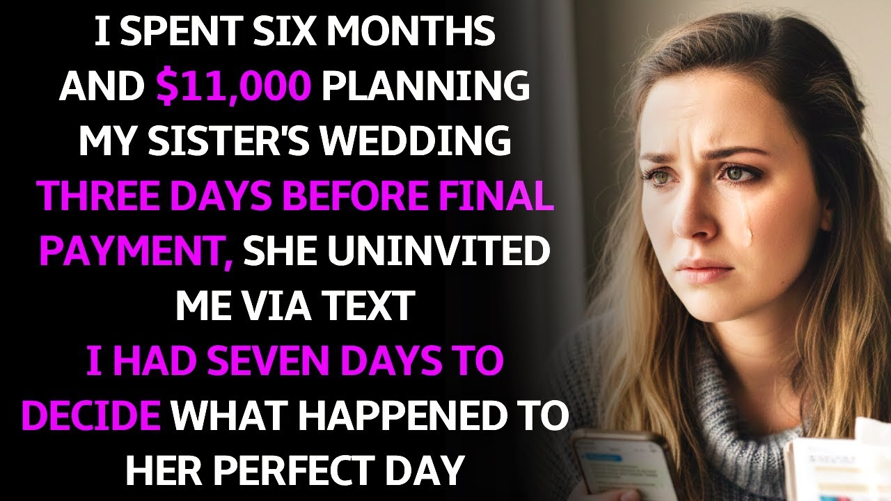 Seven Days Before The Wedding, Everything Changed.