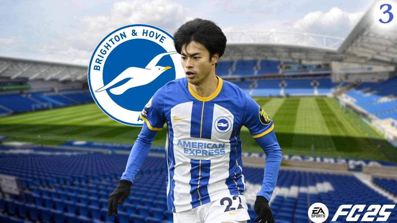 FC25 - CARRIERE MANAGER BRIGHTON - DEJA UNE PANNE ? #3