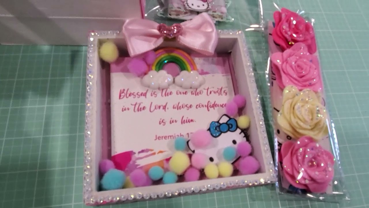 Project Share or Berry Crafty on YouTube #hellokitty #papercrafting #papercrafts
