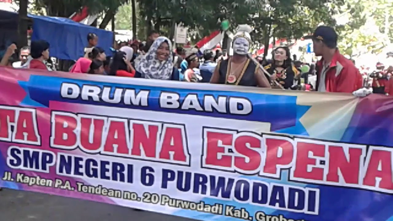 Drumband SMPN 6 Purwodadi(Espena) Grobogan