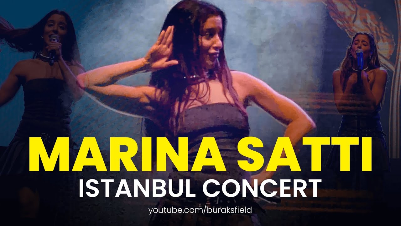 Marina Satti İstanbul Concert | ZARI, STIN IYIA MAS, Ah THALASSA & More | P.O.P Tour