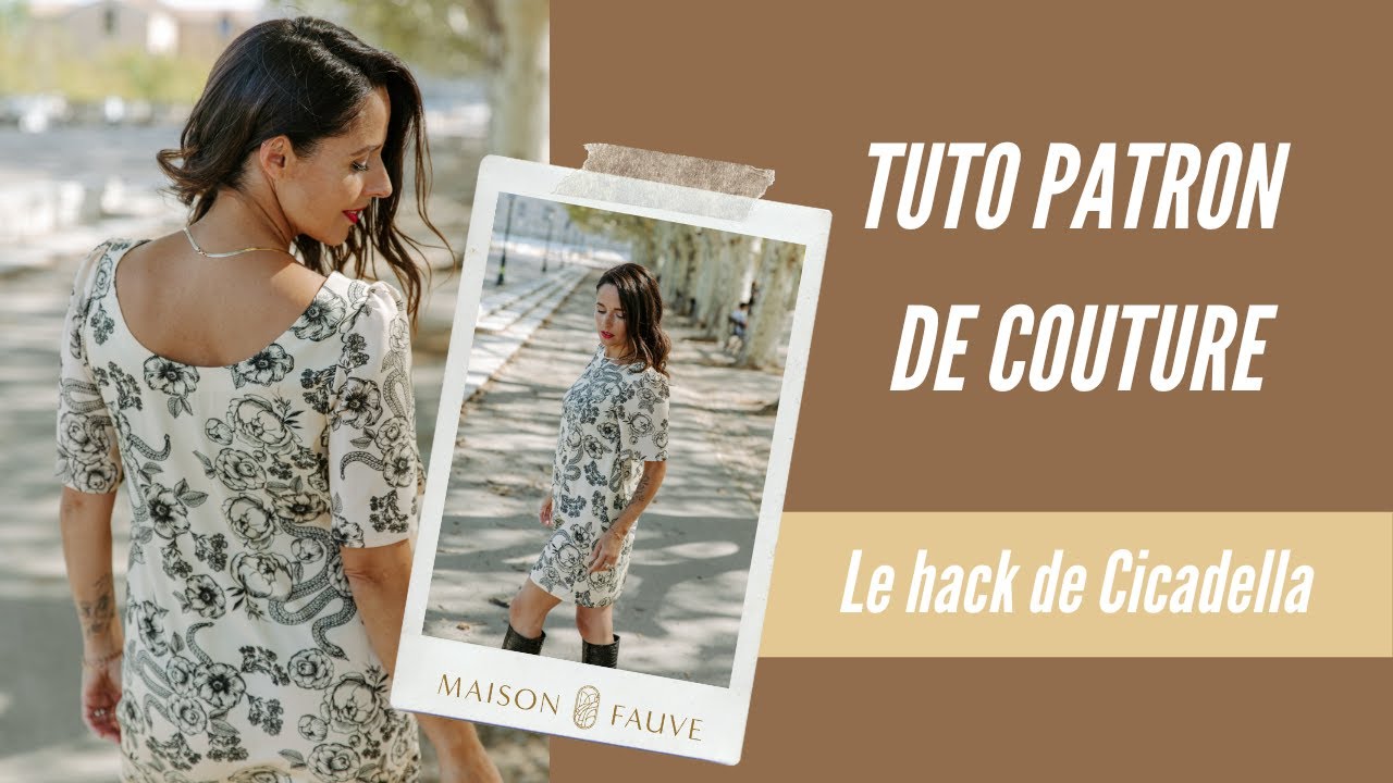 Tuto couture débutant 🥀 Le Hack de Cicadella en robe