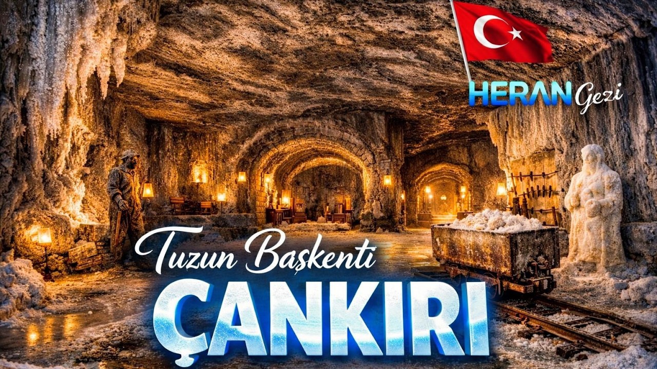 Hitit Döneminden Kalan ÇANKIRI Tuz Şehri'nin İçine Girdik !