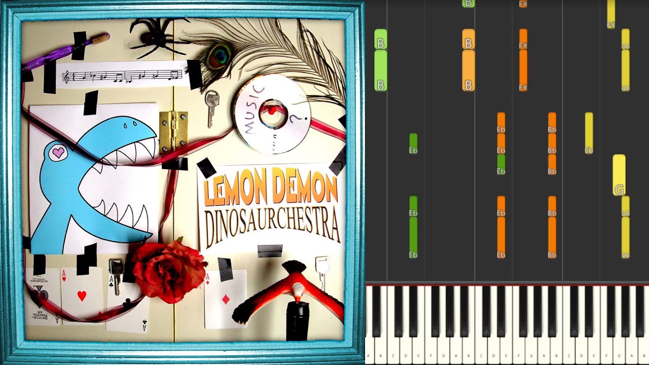 Lemon Demon - Action Movie Hero Boy (Piano Tutorial)
