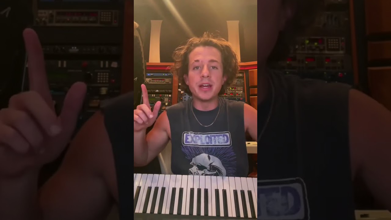 &ldquo;How to make a HYPER POP song.&hellip;&rdquo; Charlie Puth via TikTok | August 22, 2021