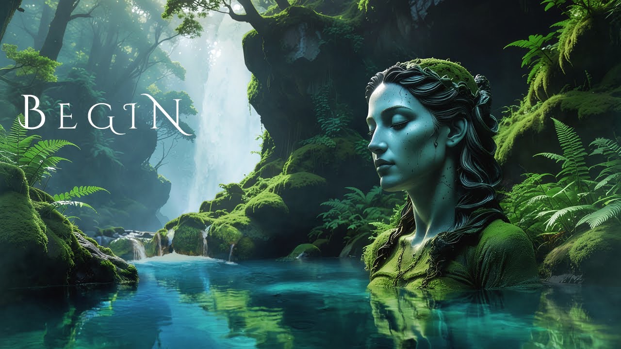 BEGIN | Ethereal Meditative Ambient Music for a Fresh Start - Calm Relaxation Soundscape with Rain