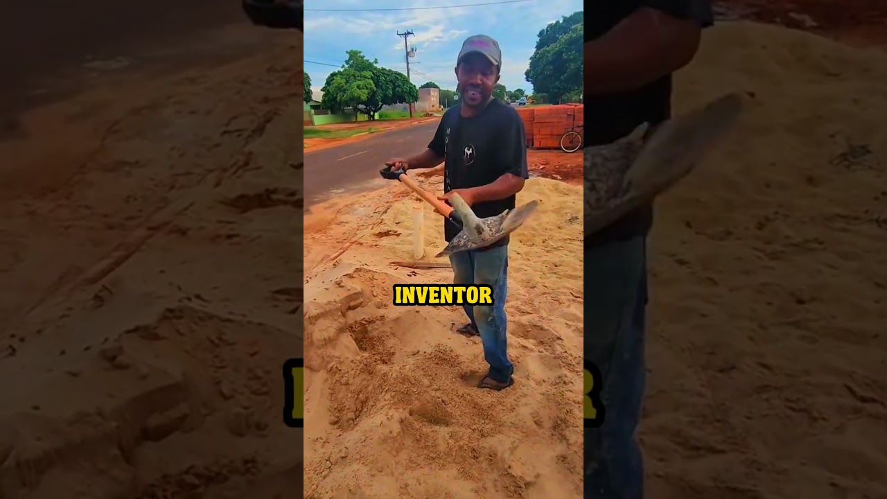 A Shovel With TWO Handles!