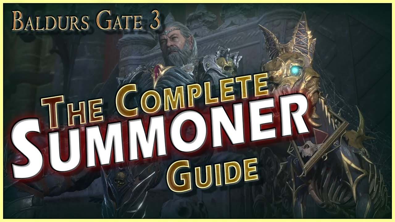 Baldur’s Gate 3 The complete Summoner Build Guide – All Summons explained,  best Spells and  Items