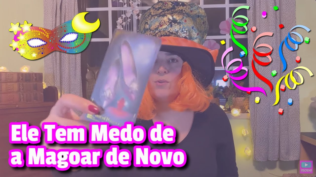 Ele Tem Medo de a Magoar de Novo (Amor) 🎭🌟💗 Leitura Tarot Oráculos