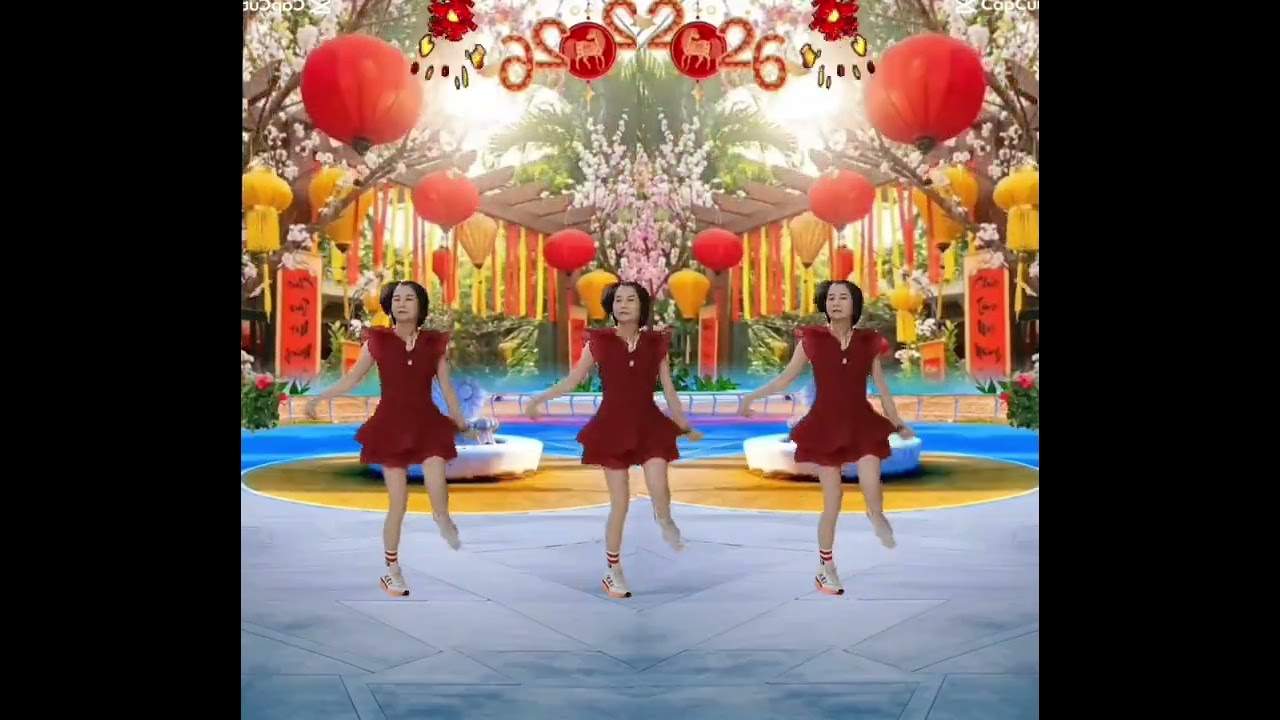 💃💃💃 Shuffle dance Giao Thừa Chào Xuân siu hay