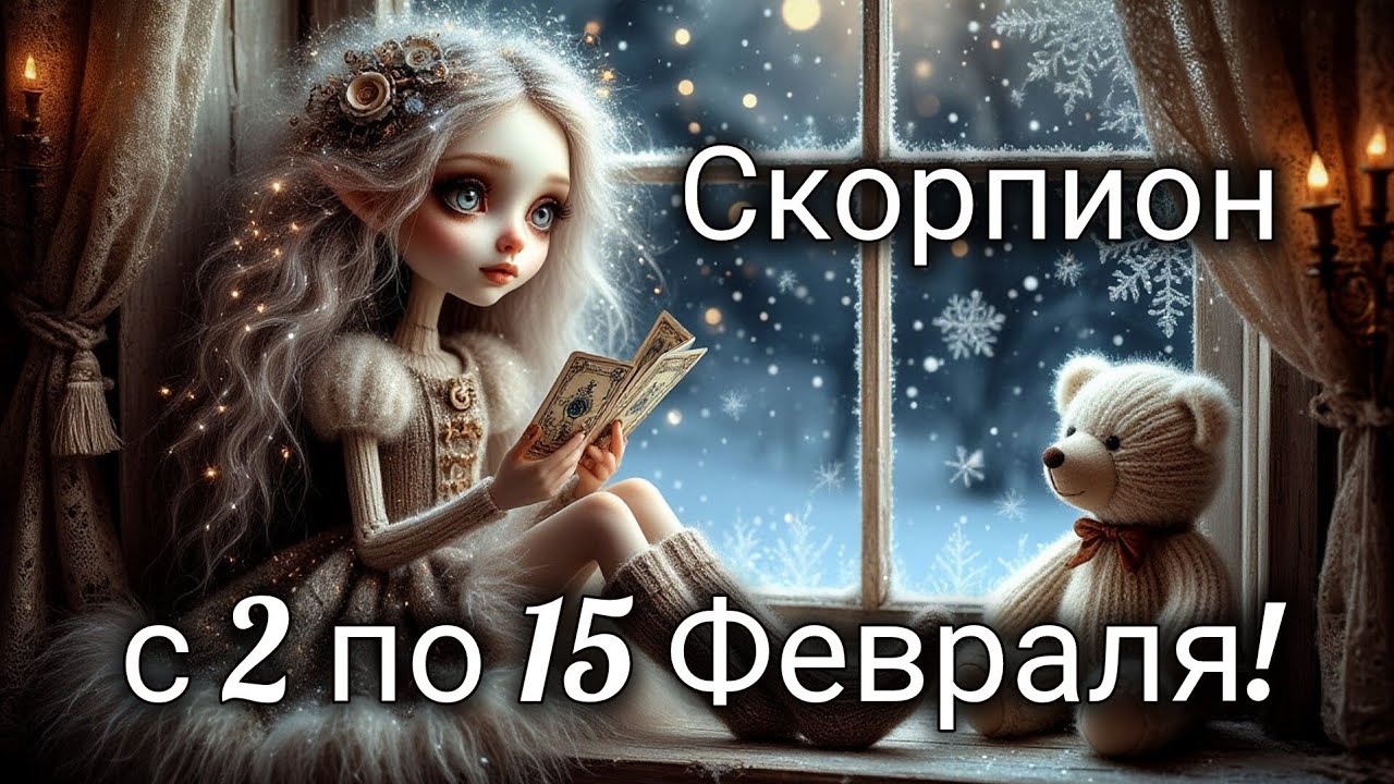 ❄️Скорпион! Таро прогноз с 2 по 15 Февраля!