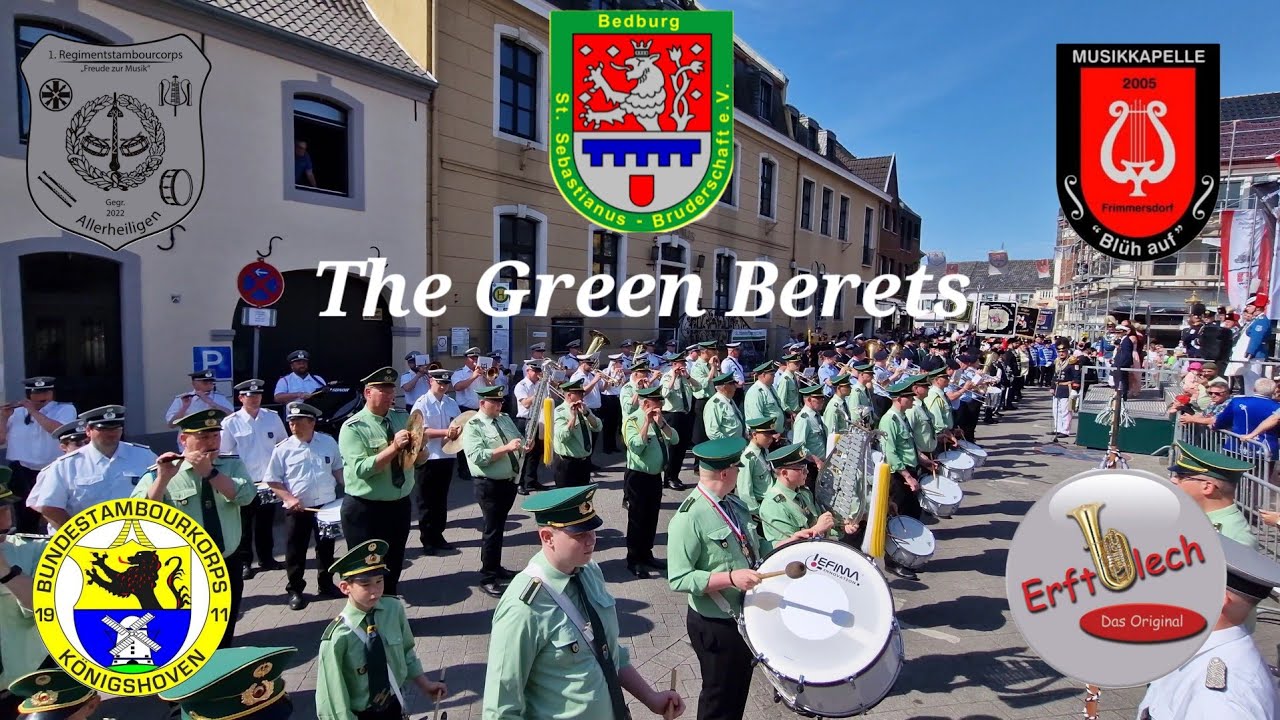 BTK Königshoven 1911 Schützenfest Bedburg 2023 The Green Berets