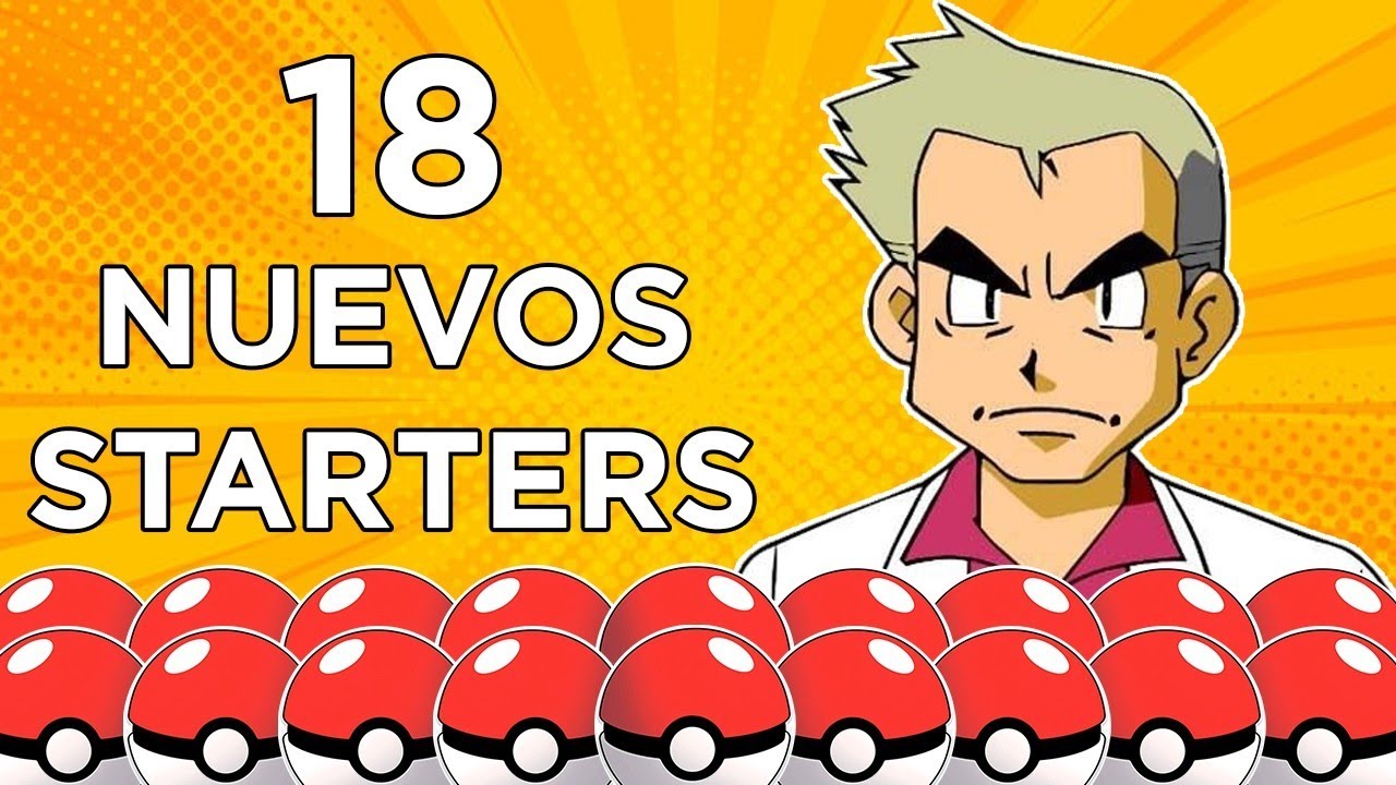 ¿Qué Pokémon elegirías si existiera un Inicial de Cada Tipo?