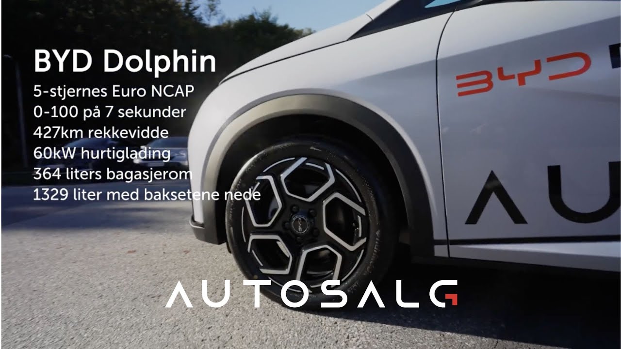 BYD Dolphin Test & Walkthrough ⚡️ Rekkevidde, teknologi og plass.