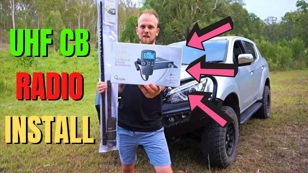 Oricom DTX4200 UHF Radio Installation - How to install a UHF Radio to your 4X4