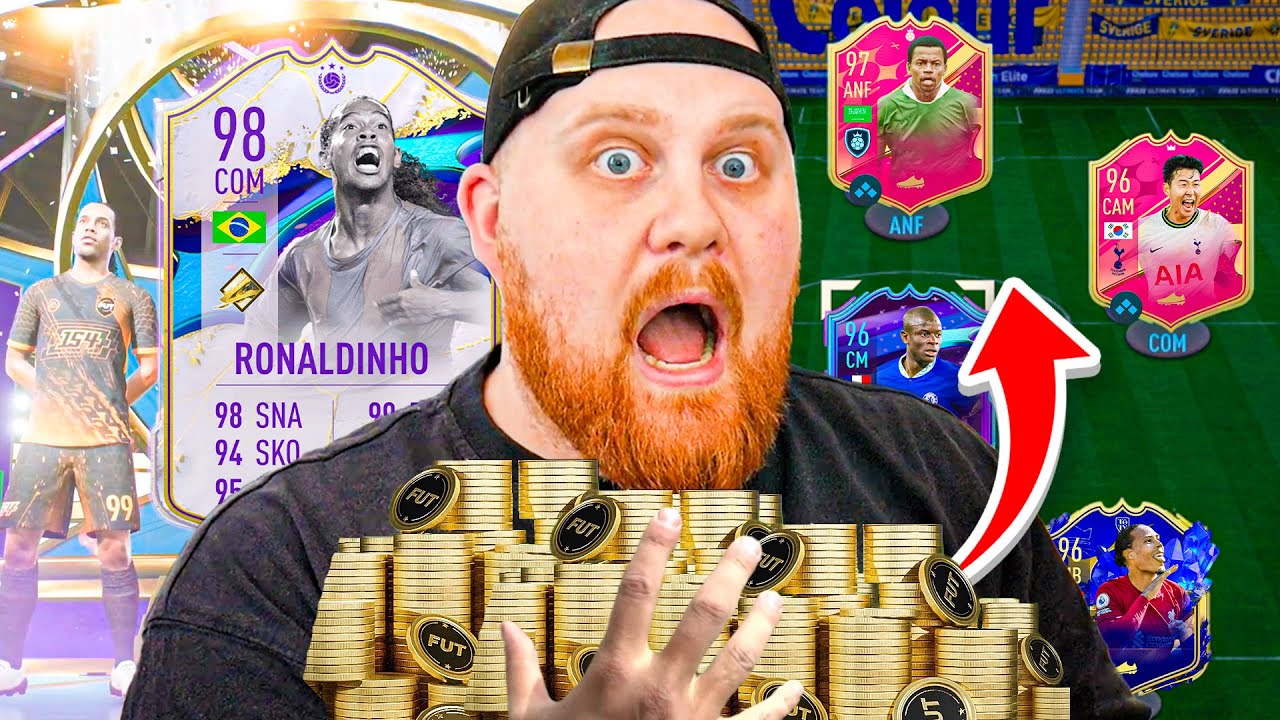 Jag lämnar in HELA mitt LAG För 98 RONALDINHO!