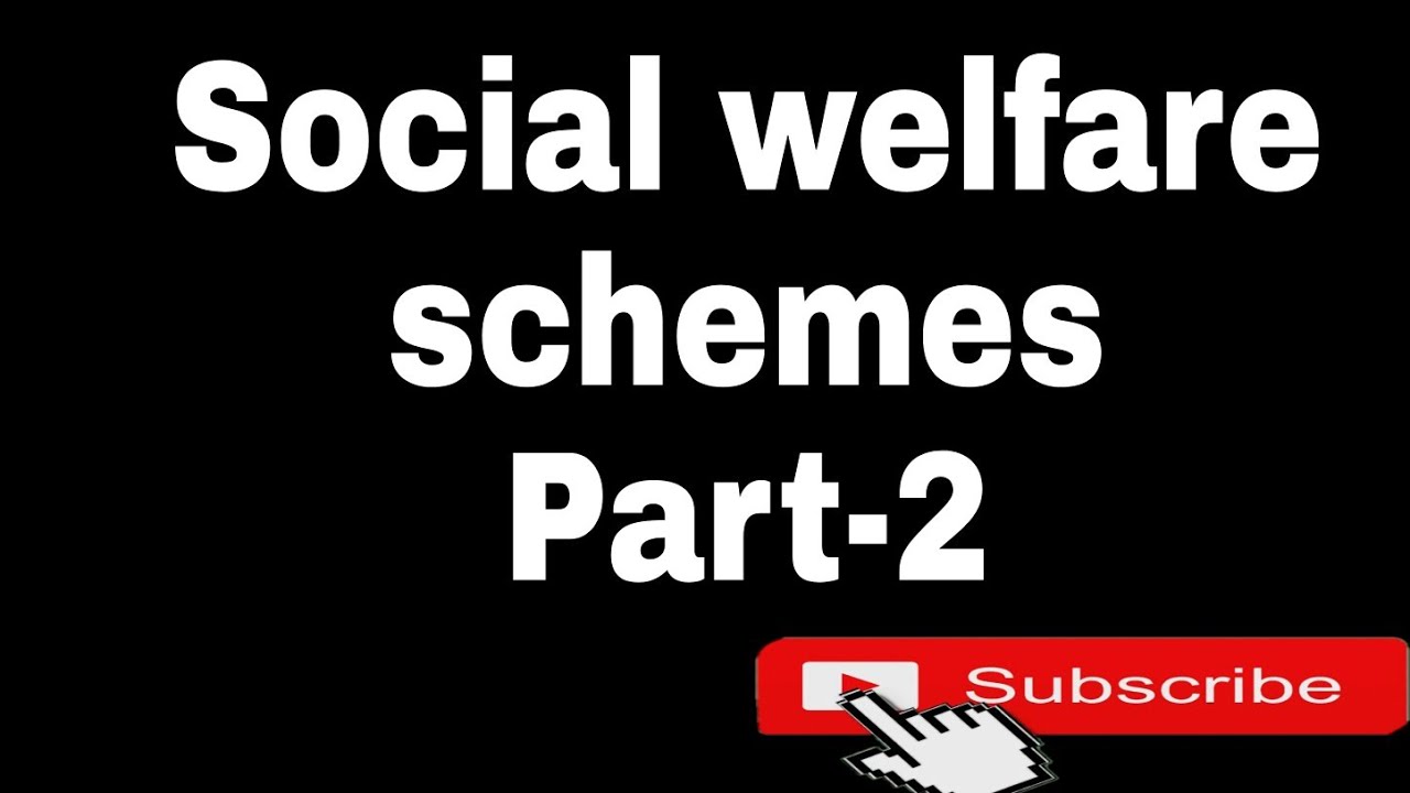 Social welfare schemes part-2|Hand written NOTES