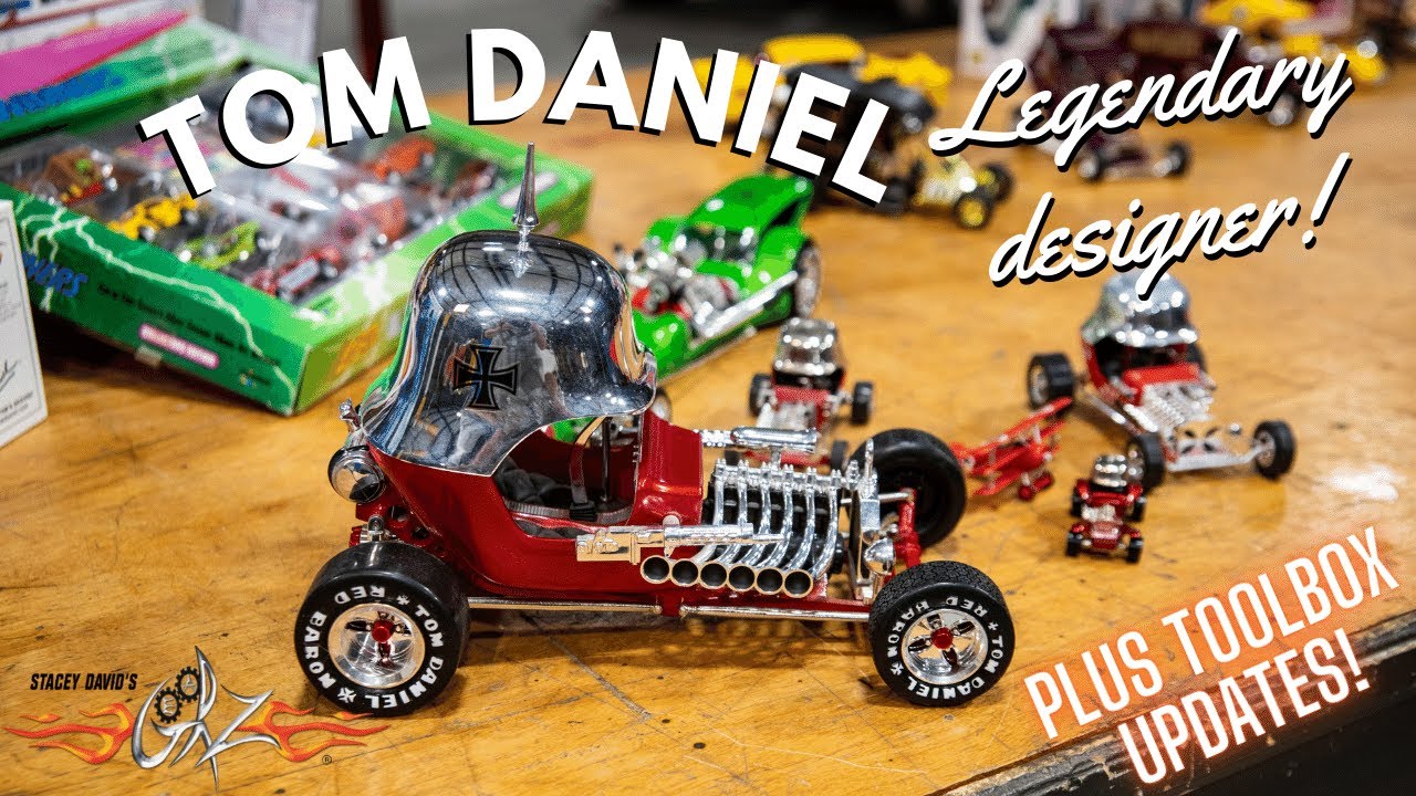Legendary Auto Designer Tom Daniel & Toolboxer Project Updates TEASER - Stacey David's Gearz S16 E13
