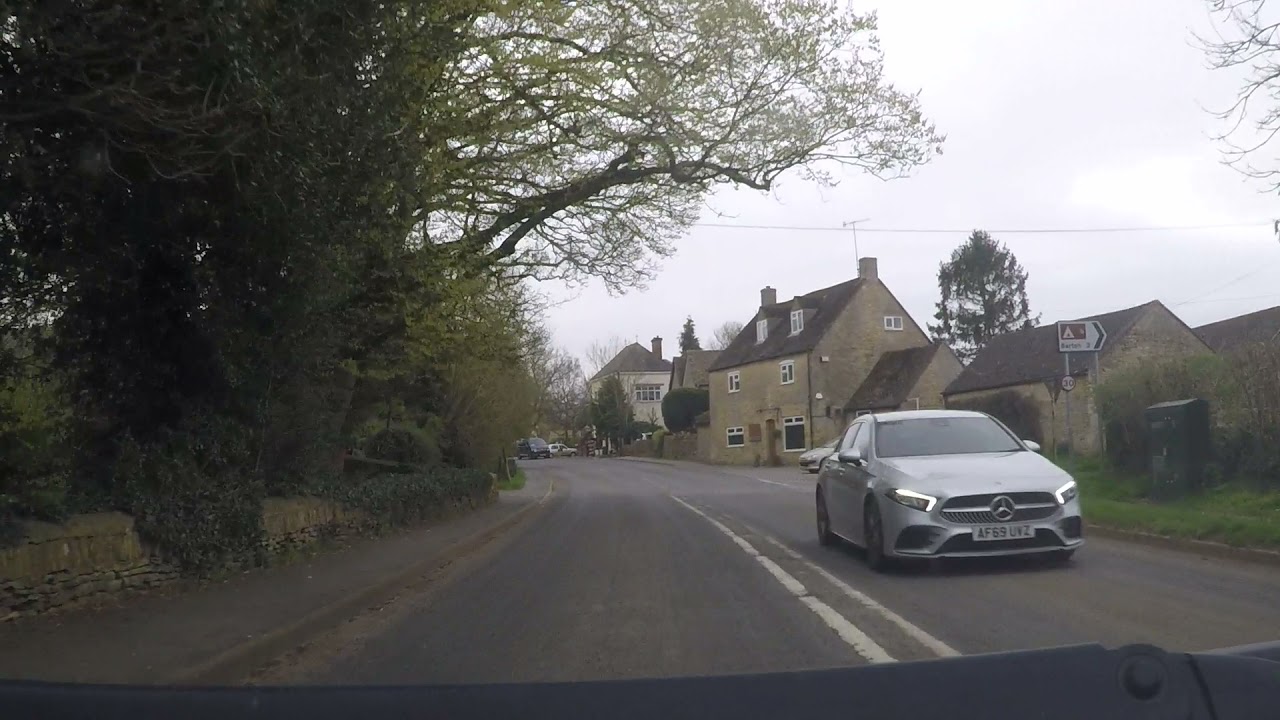 England by Road - A3400 Long Compton, Warwickshire