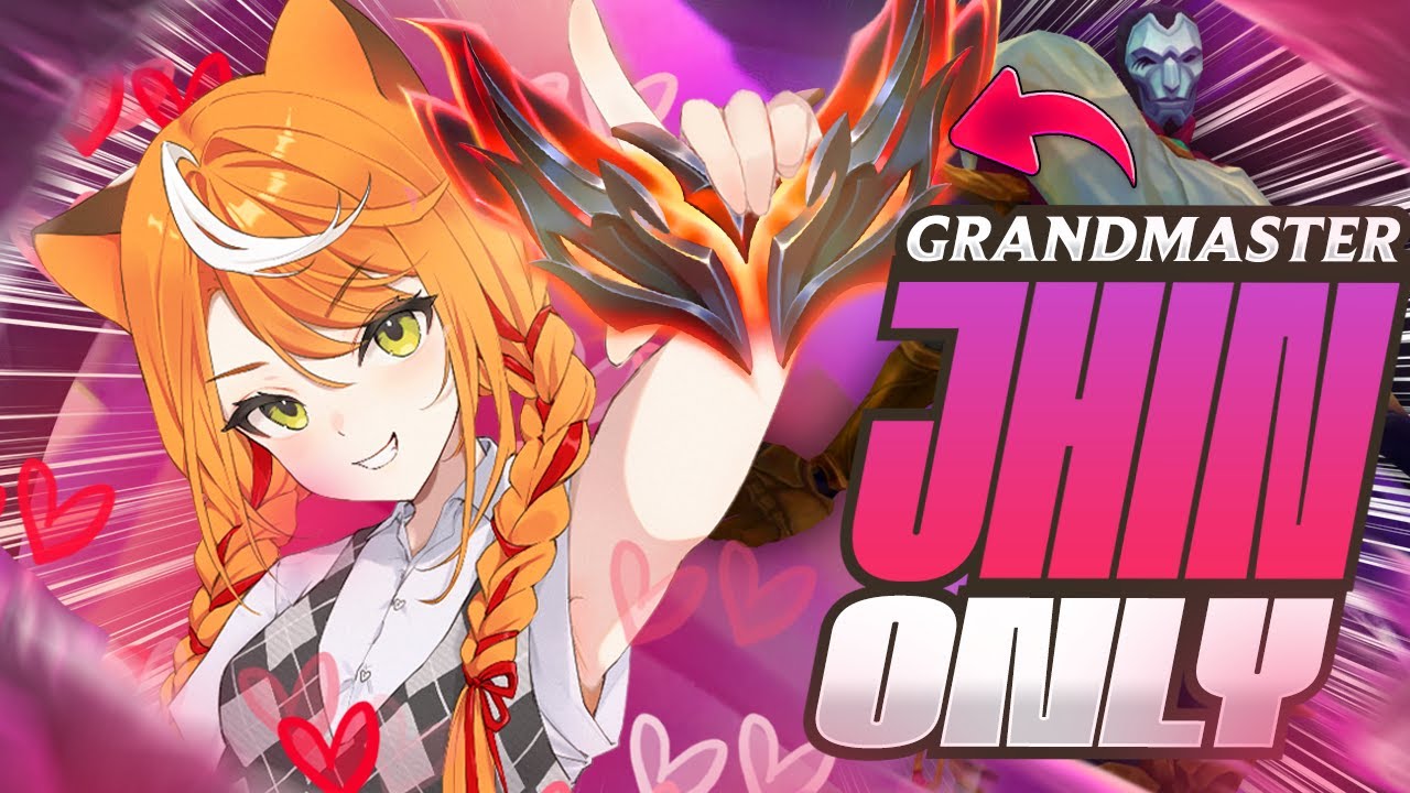 How a Cute VTuber hit Grandmaster playing only Jhin