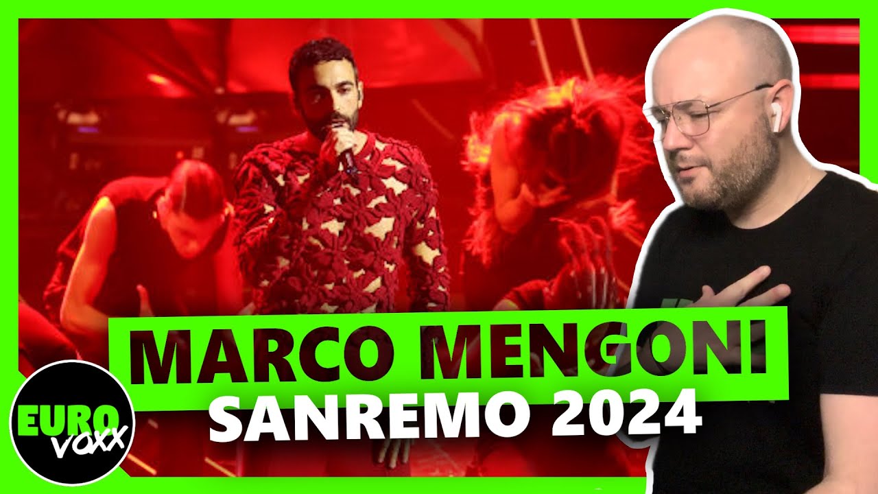 😲 MARCO MENGONI - MEDLEY (REACTION) // SANREMO 2024 🇮🇹